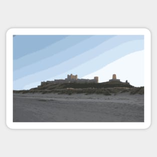 Bamburgh Castle Sticker